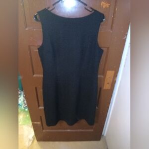 EUC Karen Scott Black Sleeveless Polyester Dress 12